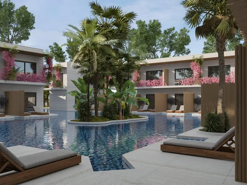 Vile z neposrednim dostopom do bazena